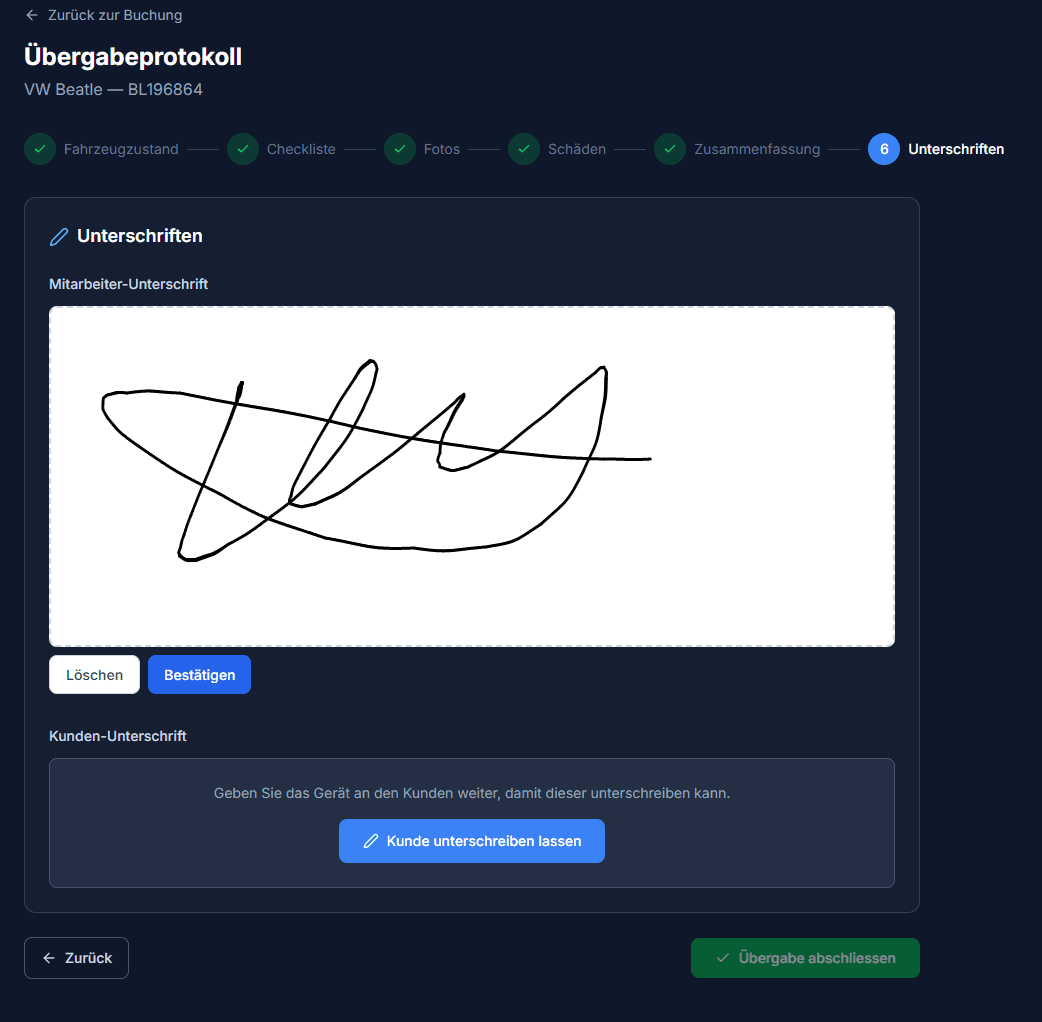 Digitale Unterschrift